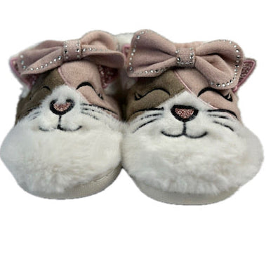 Animal Print Critter Slippers for Kids