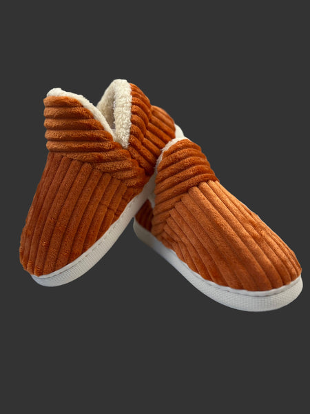 Orange Women's Comfy Fuzzy Slippers