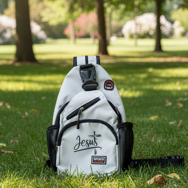 Men’s  Off-White Small Sling Backpack