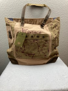Vintage Canvas Tote