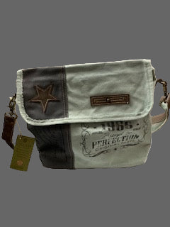 Green Aged To Perfection Messenger Bag