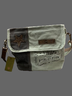 Green Aged To Perfection Messenger Bag