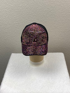 Multi diamond rhinestone unisex baseball cap