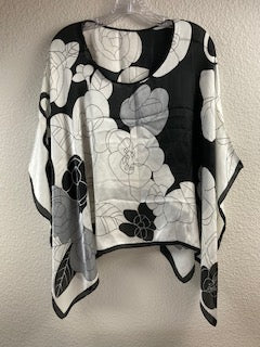 Black and White Shawl