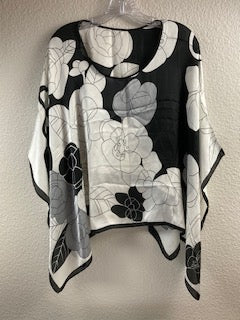 Black and White Shawl