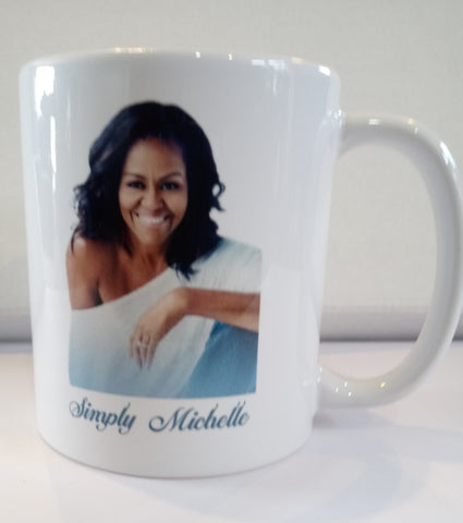 Michelle Obama Becoming Mug, Simply Michelle